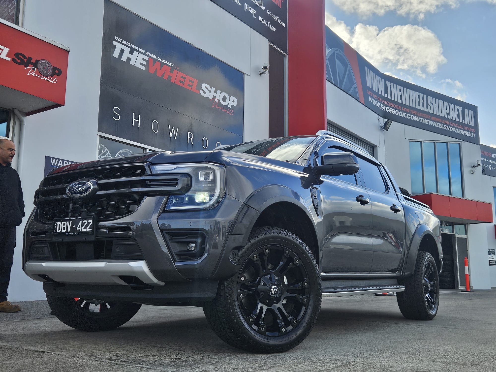 FORD RANGER WITH FUEL WHEELS |  | FORD