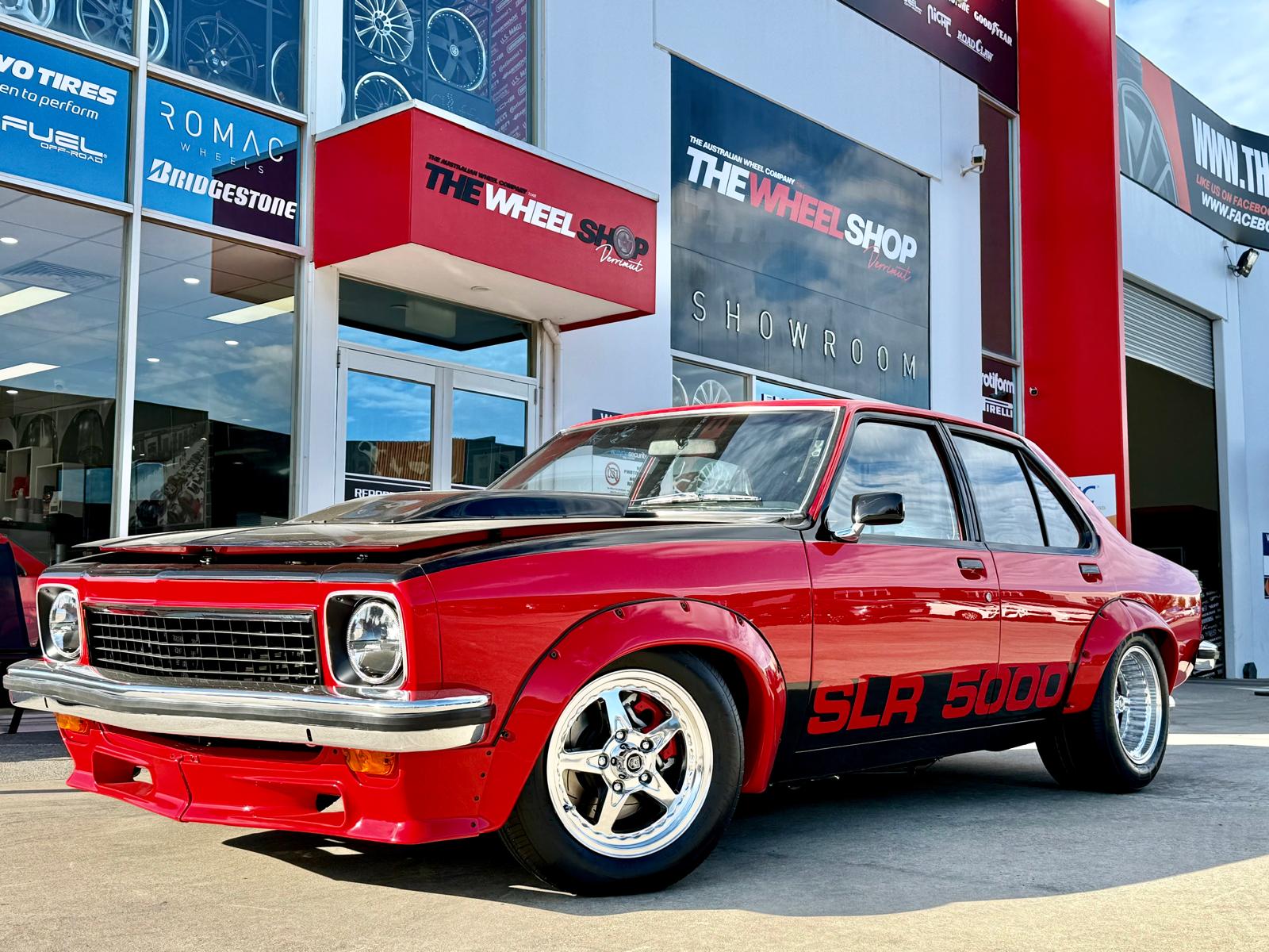 HOLDEN TORANA WITH AMERICAN RACING WHEELS |  | HOLDEN