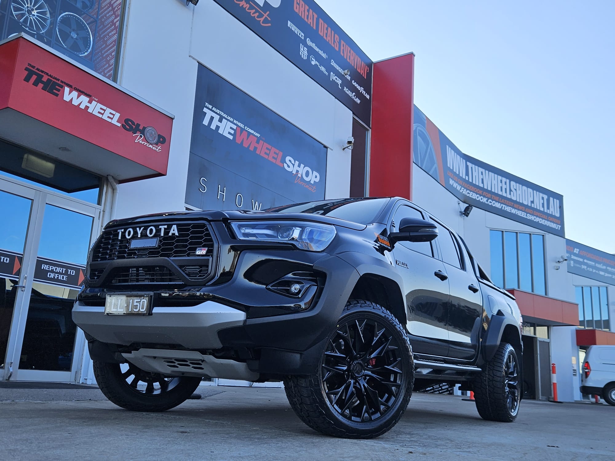 TOYOTA HILUX TRD WITH FUEL WHEELS |  | TOYOTA 