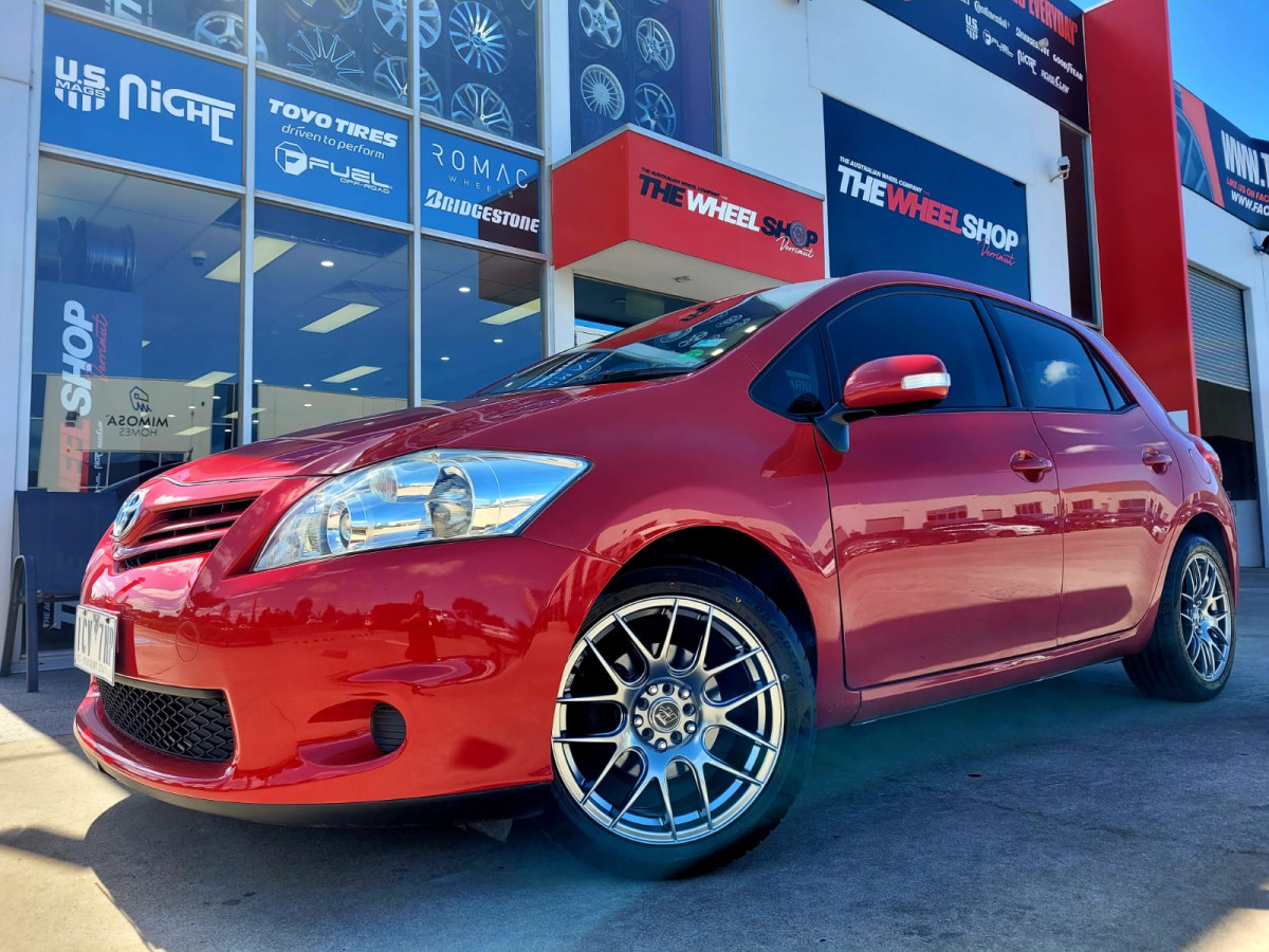 TOYOTA COROLLA WITH HUSSLA WHEELS |  | TOYOTA 