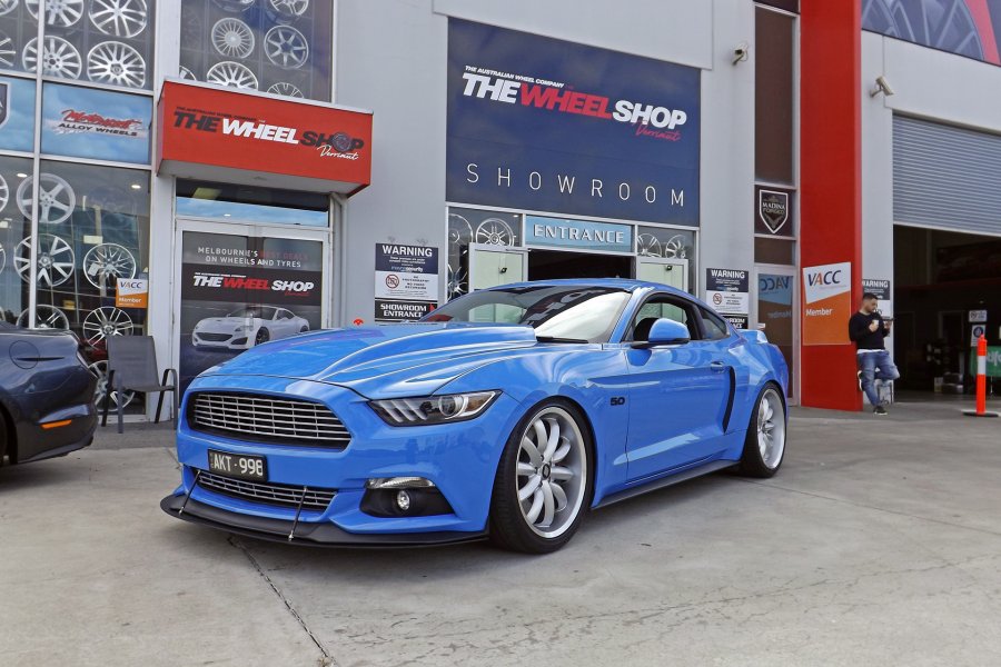 FORD MUSTANG WITH 20 INCH SHELBY WHEELS  |  | FORD