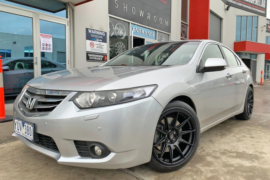 HONDA ACCORD WITH HUSSLA WHEELS  |  | HONDA