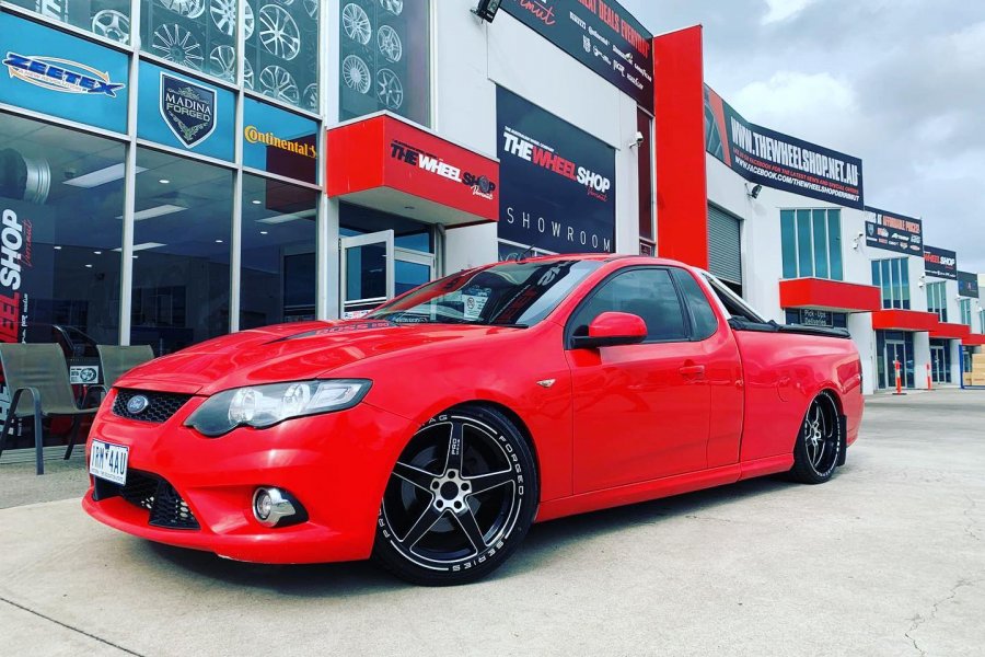 FORD FG WITH PRO DRAG WHEELS  |  | FORD