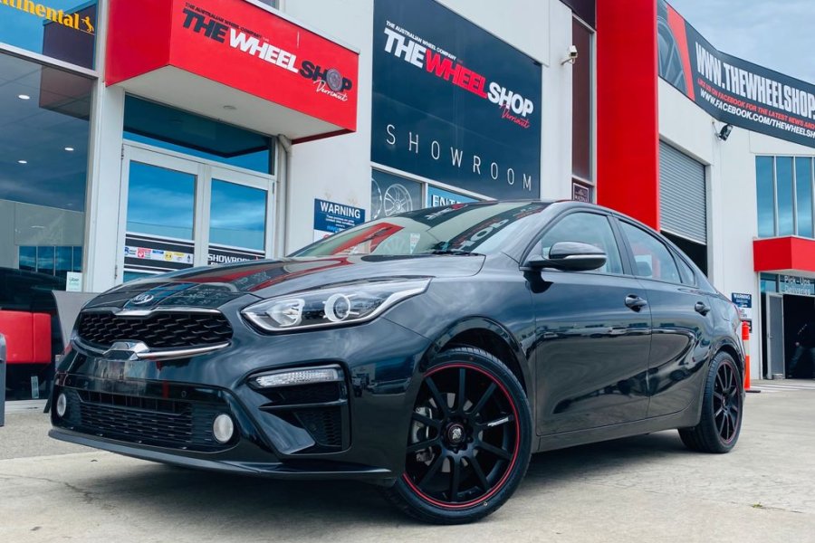 KIA WITH HR RACING WHEELS |  | KIA 