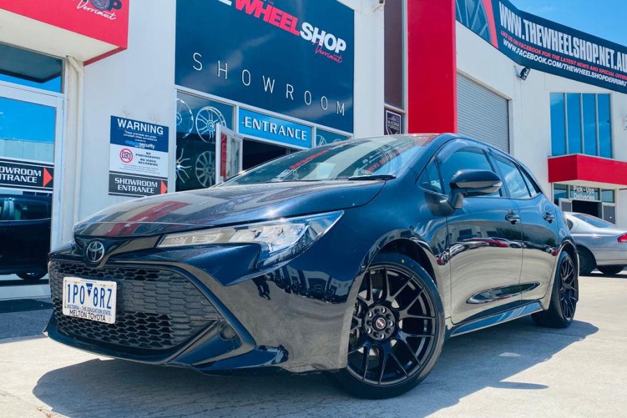 TOYOTA COROLLA WITH XXR WHEELS |  | TOYOTA