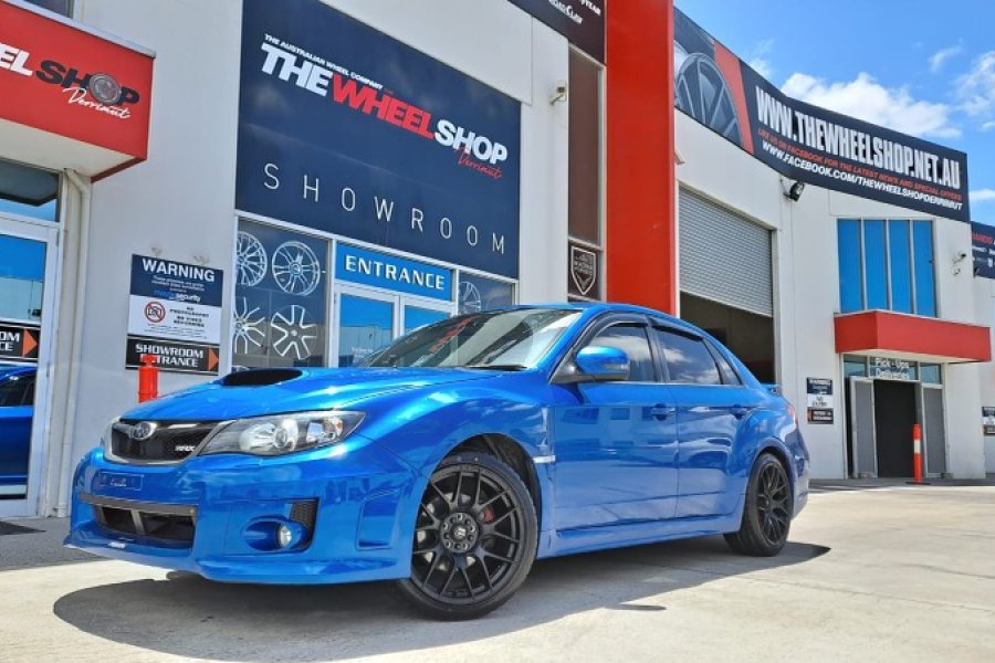 SUBARU WRX WITH XXR WHEELS  |  | SUBARU 
